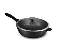 Sauteuse - DURAND DUPONT - CRISTAL NOIR ST24TFI - Fonte d'aluminium - 24 cm - Tous feux (induction)