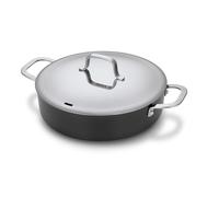 Sauteuse en aluminium 2 anses avec couvercle 28 cm Maestro - Beka