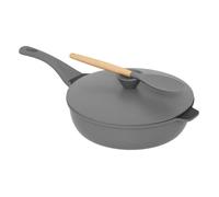 Sauteuse en aluminium compatible tous feux avec couvercle ALURO D.28cm