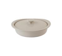 Plat à four 2.3l en céramique avec couvercle Berghoff 3950511 blanc G