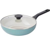 Sauteuse ESSENTIELB 28cm avec couvercle vert