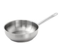 Sauteuse évasée 20 Restauration m923 Vogue en acier inoxydable, 24 cm, 24,1 cm Acier G