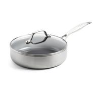Sauteuse Geneva en Céramique 24 cm + Couvercle en verre Greenpan