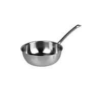 Sitram 712037 Sauteuse Horeca R forme conique diam. 24 cm, 3.1 liters, Acier Inoxydable