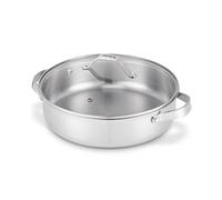 Sauteuse inox et couvercle verre Cicla 28 cm Beka
