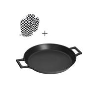 Sauteuse - INOXIBAR - Absolut Black 32 cm - aluminium fondu - antiadhésif Greblon - induction