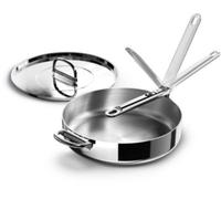 Sauteuse JOSEPH JOSEPH Space 28cm avec couvercle et poignée ret