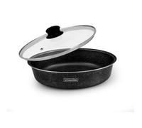 Sauteuse - KITCHENCOOK - STONED_ST24_TFI - 24 cm - Tous feux (induction) - Couvercle verre trempé