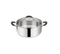 Sauteuse Tempra 2 anses avec son couvercle 26 cm en acier inoxydable - Lagostina - Argent - Inox inox G
