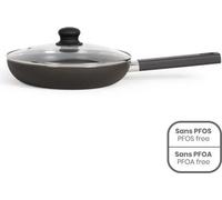 Sauteuse - LIVOO - MEP153N - 26 cm - Antiadhésif sans ni PFOS - Poignée silicone - Tous feux dont induction