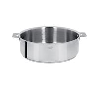 Sauteuse multiply tout inox Casteline sans manche 28 cm Cristel