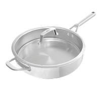 Sauteuse 26cm inox - Ninja EverClad - C90126EUI - construction 3 couches inox 18/10 - tous feux dont induction