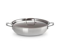 Sauteuse Provençale 30 cm Inox Class. Antiadhérent avec couvercle