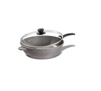 Sauteuse - Roc-Tec - 24 cm - Revêtement particules de pierre antiadhésif - Avec couvercle