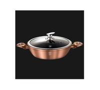 Sauteuse - Rose Gold - 28cm - Aluminium forgé - Compatible tous feux - Couvercle inclus