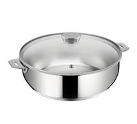 Sauteuse Salvaspazio+ avec son couvercle 26 cm en inox - Lagostina - Argent - Inox inox G