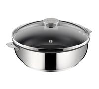 Sauteuse Salvaspazio+ Météorite avec son couvercle 28 cm en inox Lagostina