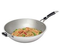 BARTSCHER - 105981 Wok/Stir Fry Pan Frying Pan - Frying pans (Round, - Wok/Stir Fry Pan, Stainless Steel, Stainless Steel, 6 l, 360 mm)