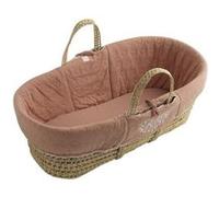 SAUTHON Baby déco - Couffin et son habillage Petit Cœur - Rose