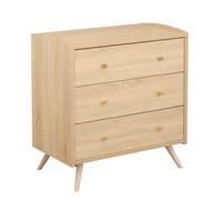 Commode 3 tirrois Access MARRON Sauthon