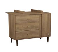 Commode 3 Tiroirs 1 Porte Mokka