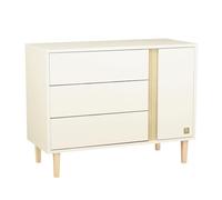 Sauthon Commode 3 tiroirs et 1 Porte Pieds Bois