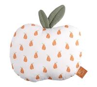 Sauthon Coussin déco Pomme 23x25cm en Coton Blanc