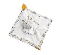 Sauthon – Doudou mouchoir en velours Promenons-nous Blanc TU