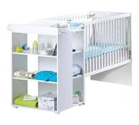 SAUTHON ELOI Lit Combine 3 en 1 Evolutif 60 x 120 en 90x190 cm - Blanc Blanc G