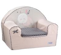 Sauthon Fauteuil Club bébé pour Enfant en Coton Rose