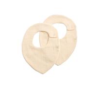 Sauthon - Lot de 2 Bavoirs Unis - Vanilla