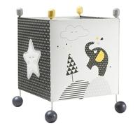 Sauthon Luminaire Enfant à Poser en Coton Gris