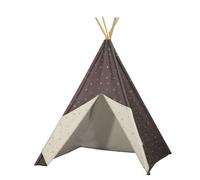 Sauthon Tipi en Toile en Coton Gris