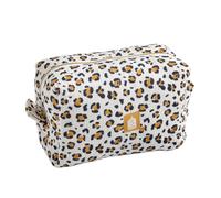 Sauthon - Trousse de toilette en double gaze Léopard
