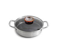 Sautoir 24cm triplex avec couvercle - "Black Cube" Laguiole Cuisson