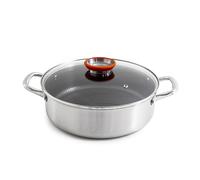 Sautoir 28cm triplex avec couvercle - "Black Cube" Laguiole Cuisson