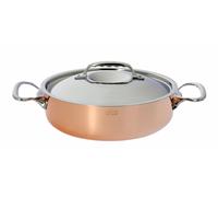 Sautoir cuivre-inox a couv. ø 28cm - new