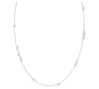 Sautoir Mesmera, Taille marquise, Banc, Métal rhodié OS