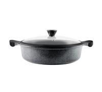 Sautoir noir 32cm - "Charbon"