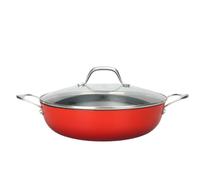 Sautoir rouge 32cm - "Red AirIron" Laguiole Cuisson