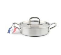 Sautoir triplex inox 28cm