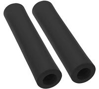 SAUTOP Poignet Velo, Embout de Guidon, 1 paire de poignées de guidon de vélo de montagne ultra légères en mousse de silicone de haute densité, antidérapantes, absorbantes de chocs, super douces.