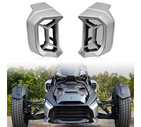 SAUTVS Accents d'admission d'air avec préfiltre pour Can-Am Ryker, kit d'aération moteur en plastique argenté pour Can-Am Ryker 600 900 Sport & Ryker Rally Edition tous modèles (2 pièces, remplace