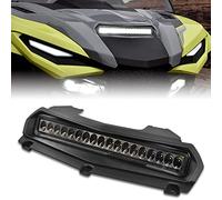 SAUTVS Lampe LED pour capot Yamaha RMAX 1000, panneau de phare auxiliaire avant compatible avec Yamaha Wolverine RMAX2 RMAX4 1000 2021-2025 Accessoires (1 pièce)