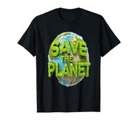 Sauve la planète T-Shirt Graphique avec Valeur