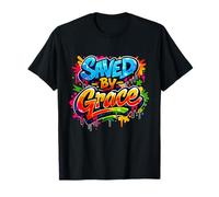 Sauvé par Grace - Christian Graffiti T-Shirt
