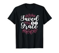 Sauvé par Grace, Éphésiens, Un chrétien inspirant T-Shirt Graphique avec Valeur