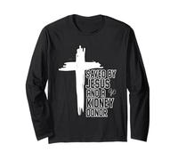 Sauvé par Jésus et Un donneur de Rein greffe d'organe Religieux Manche Longue