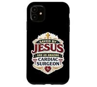 Sauvé par Jésus et Un Incroyable Chirurgien Cardiaque Chrétien Dieu Coque pour iPhone 11