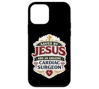 Sauvé par Jésus et Un Incroyable Chirurgien Cardiaque Chrétien Dieu Coque pour iPhone 12 Mini